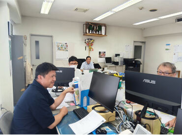 落ち着いた雰囲気で、のんびりとした人が多め♪
初めてでもすぐに馴染める環境です!