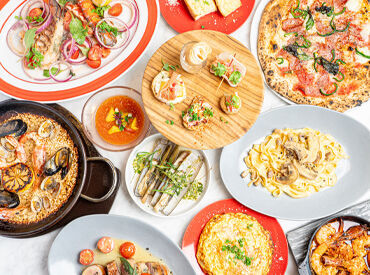 Rigo SPANISH ITALIAN（高輪）/112a ニュウマン高輪にオープン！
バリエーション豊かなメニューを丁寧なサービスとともに提供しています◎