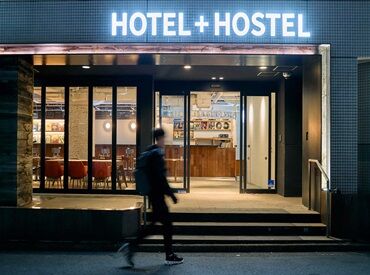 ホテルプラスホステル東京川崎【025】 カフェのようなカジュアルでオシャレな佇まい♪
お客様だけでなくスタッフにとっても居心地の良い空間です◎