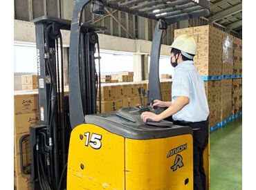 未経験からでも始めやすい♪
フォークリフトリフト資格をお持ちの方は活かして働けます◎