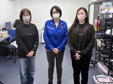 株式会社プロトワーク 「大丈夫？」「困ったことはない？」と
お互いに声を掛け合いながら業務を進めています！
チームワーク抜群の職場で働きやすい♪