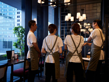 未経験歓迎！オープニングだからスタートはみんな一緒◎
楽しい仲間と一緒に成長できますよ♪