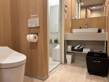 とってもオシャレでモダンなホテル!!
出勤するのも楽しみになっちゃいます♪