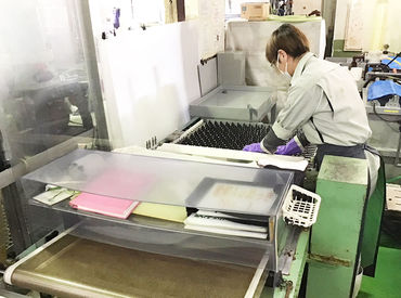 株式会社旭電化研究所 1度ですべての工程を教えることはありません！
できることから1つずつ丁寧にお教えします◎
久しぶりにお仕事をする方も大歓迎！