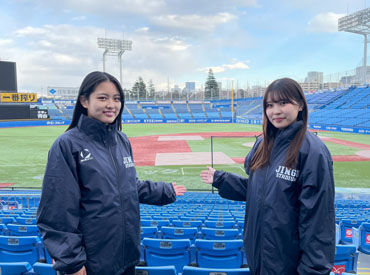 ≪神宮球場で週1~お仕事!≫
期間外も、野球・スポーツイベント案件多数◎
↓応募はお早めに!!↓