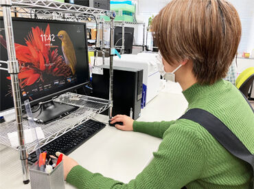 \主婦さん大活躍中!/
お子様がいらっしゃる方も多数在籍しています♪