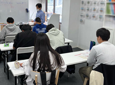 分からないことがあれば何でも聞いてください♪
先輩スタッフがしっかりサポートします◎