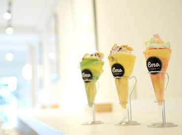 ＼SNS映えも間違いナシ♪カワイイMENU★／
キャラクターをイメージしたクレープやドリンクなど、見た目も味も楽しめちゃう♪