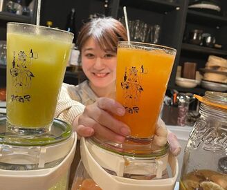 阿酒羅 野菜を使用したベジフルサワーは阿酒羅オリジナル◎
女性に人気の一杯＊