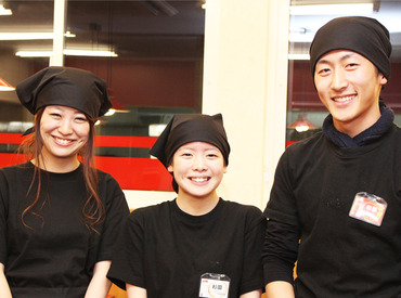 ラーメン山岡家 釧路店 未経験からスタートした方多数★みんなで協力し合う明るい職場です♪