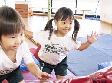 キンダートーネン広島 【キンダー＝子ども、トーネン＝体操】
子どもの可能性を引き出す運動学習教室です！
自主性、積極性、協調性などを育みます◎