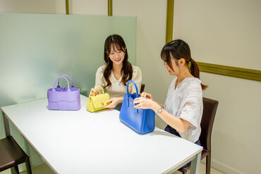 ブランド品の知識や経験がなくても大丈夫♪
少しずつできることを一緒に増やしていきましょう!