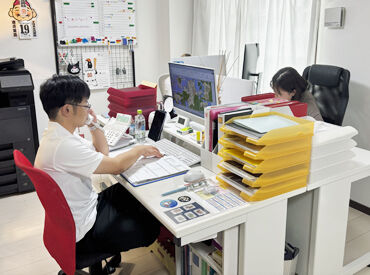 研修制度があるので、未経験でも始めやすい環境です！
先輩もサポートしてくれるから、安心してご応募ください◎