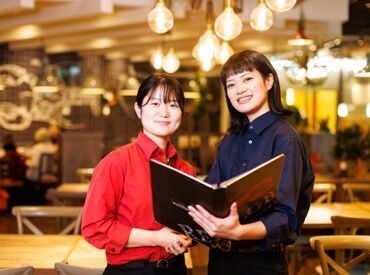 バイトデビューの高校生も大歓迎★
先輩も未経験からはじめた方が多数!
分からないことは先輩や社員がフォロー◎