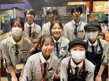 MOVIX 倉敷 お客様の"楽しい映画体験"のお手伝い！
大きなスクリーンや音響設備で味わう迫力、ワクワクドキドキは映画館ならでは♪