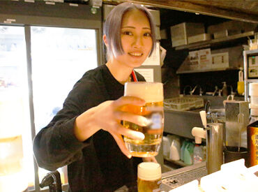 優しいメンバーばかりなので働きやすい環境です♪
まかないはもちろん無料です!!