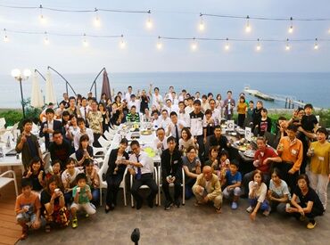 シーサイドホテル加太海月 「接客や人と話すことが好き」、「語学力を活かして働きたい！」など
ご自身の【好き！】を仕事にできる環境作りをしています♪