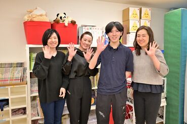 GRACE KINDER（グレイスキンダー）市ヶ谷本校 未経験からスタートしたサポートStaffも多数★ 
※実際の授業風景です