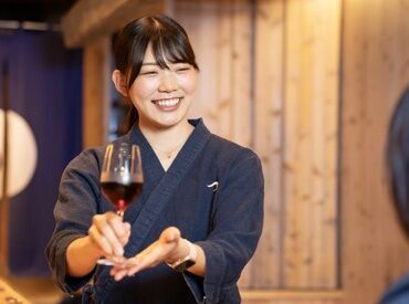 ご提供時のトークや
レジ、ハンディの使い方などは
一緒に接客しながら教えていきます♪