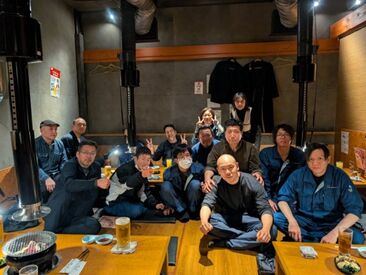 残業ほぼなし！
16時台退勤の日もあり、毎日の生活にゆとりを持って働ける環境です♪