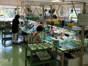 【未経験者歓迎★】
嬉しい土日休み!
工具の使い方からレクチャー♪
機械いじりが好きな方にオススメ★