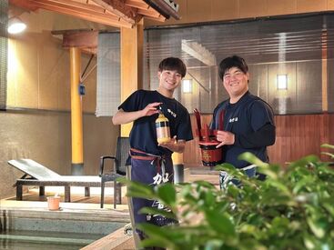 極楽湯 金沢野々市店 極楽湯 金沢野々市店スタッフ募集!!働きやすい時間帯に合わせて勤務できますよ★お気軽にご相談ください♪