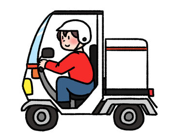 博多名代 吉塚うなぎ屋 ■慣れるまでの研修期間！■
初めの数回は、先輩スタッフと一緒に配達！
先輩の作業を見て、流れを覚えてもらいます！