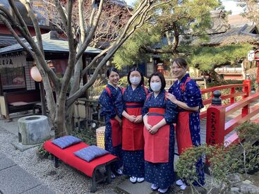 株式会社うかい　とうふ屋うかい大和田店 大学生～主婦と幅広く活躍中♪
普段とは違う”自分”を見つけられる環境☆