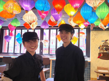 週1日～働き方はあなた次第◎
20代の女性・フリーターから40代の主婦まで
幅広い層が活躍中★