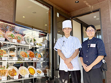 久々のパートの方でも大丈夫◎
頼れる店長と癒し系メンバーが
丁寧にサポートします♪