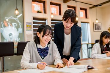 生徒からの質問・相談に応えたときなど、
「わかった！」という反応が嬉しく、やりがいになります♪