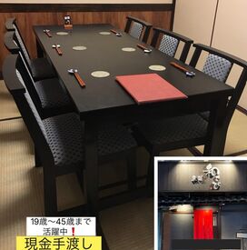 和さび ≪おいしい食事とお酒を提供≫
素敵な店内で新鮮な魚や自慢の大分牛を
提供する本格的な和食店です☆