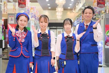パチンコ・ニュートーキョー　柳原店 《年齢・経験問わず活躍中！》
パチンコ・スロットの
経験が無い方も大歓迎！
他業種からの転職者も多いです◎