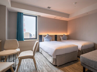 \正社員登用あり!/
社会保険完備◎グループホテルの宿泊割引など
福利厚生充実♪
長く働きたい方にもオススメです★