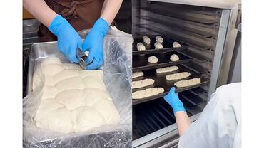 ブゥランジェリィ・アペ　フジ安城寺店 パン屋さんで働いてみませんか?
パンの並べ方もこだわる♪そんな工夫も楽しい◎
＜インスタ発信中★＞