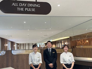 ザ・パルス霧島【R7b】 ビュッフェレストランや大パノラマ眺望のバーラウンジでお仕事♪
ご案内やテーブルセッティング・調理補助など多数職種で募集★