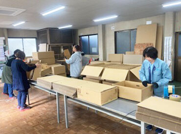 パコム株式会社 完全【裏方】です★
『接客が苦手…』『モクモクと自分のペースで働きたい』
そんな方にもオススメ♪