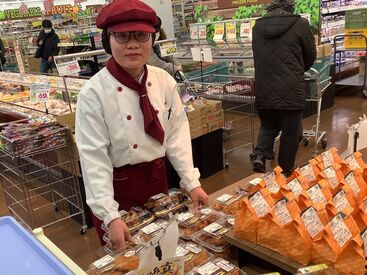 スーパー　マルアイ　【勤務地：加古川エリア】（一色店、尾上店 他） 明るく清潔な店内は居心地抜群♪快適にお仕事できますよ！
スタッフは気さくな方ばかりなので、スグに馴染めますよ♪