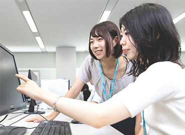 講師がしっかりサポート、少しずつスキルアップ