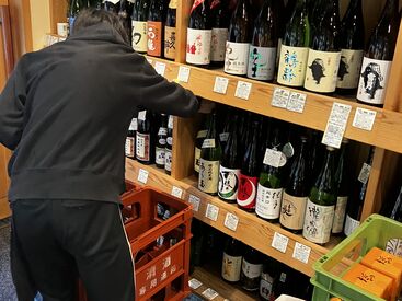 オーナー自らの足で、酒蔵を訪れ
味だけではなく、お酒に込める想いを含め
スーパーなどでは見かけない逸品を発掘/販売！