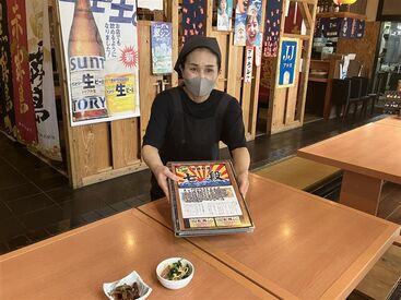 マニュアル通りではなく自分が良いと思う接客をしたいという方は、当店がピッタリ◎
年齢を気にせず活躍できます！