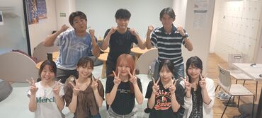 株式会社ジャパネットコミュニケーションズ六本松オフィス/jcrpmcall 8割の先輩が未経験スタート！
ジャパネットでバイトを始める学生さんも多数！
髪色ネイル自由で自分らしく働けます◎