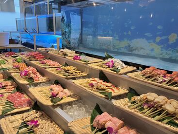 まかない無料&社割あり♪
美味しいのは かにだけじゃない!
オシャレで映える料理がたくさんあります◎