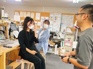 スタジオの方から感謝や労いの言葉をいただくこともあり、
日々やりがいを感じながら働けます◎
貢献度の高いお仕事です☆