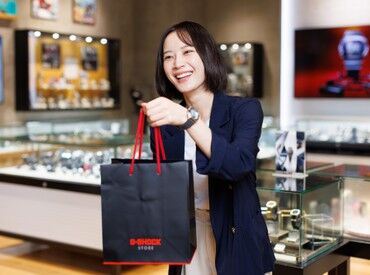 シフトは自己申告制でプライベートも充実★社員割引で新商品もお得に♪
カシオ直営店だから安心して長く働ける◎丁寧な研修あり