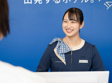 ＼正社員デビューも大歓迎／
他業種からの転職も大歓迎♪
正社員になったことがない…そんな方もOKです！