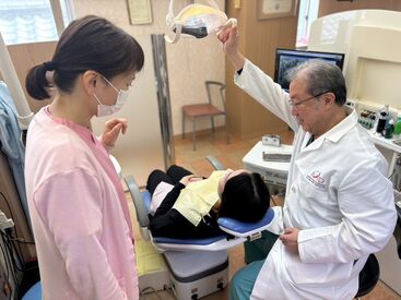 みんなで助け合うから初めての方も安心ですよ♪
将来的に正社員として働きたい方には社員登用も行っています◎
