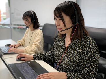 在宅勤務中心◎
自分の好きなタイミングで勤務可能です!