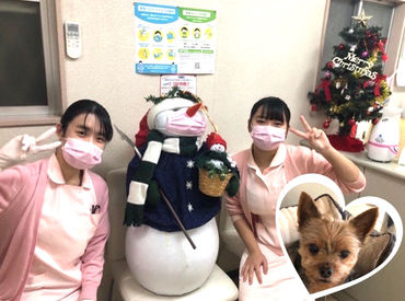 内木歯科医院 特別な資格・経験・PCスキルは不要!!
歯の知識は必要ありません♪*
優しい院長と心強い先輩スタッフたちと一緒に働きませんか？