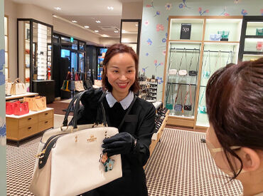 販売サポートなどまずは出来ることからスタート!
アパレル業界未経験も歓迎です◎